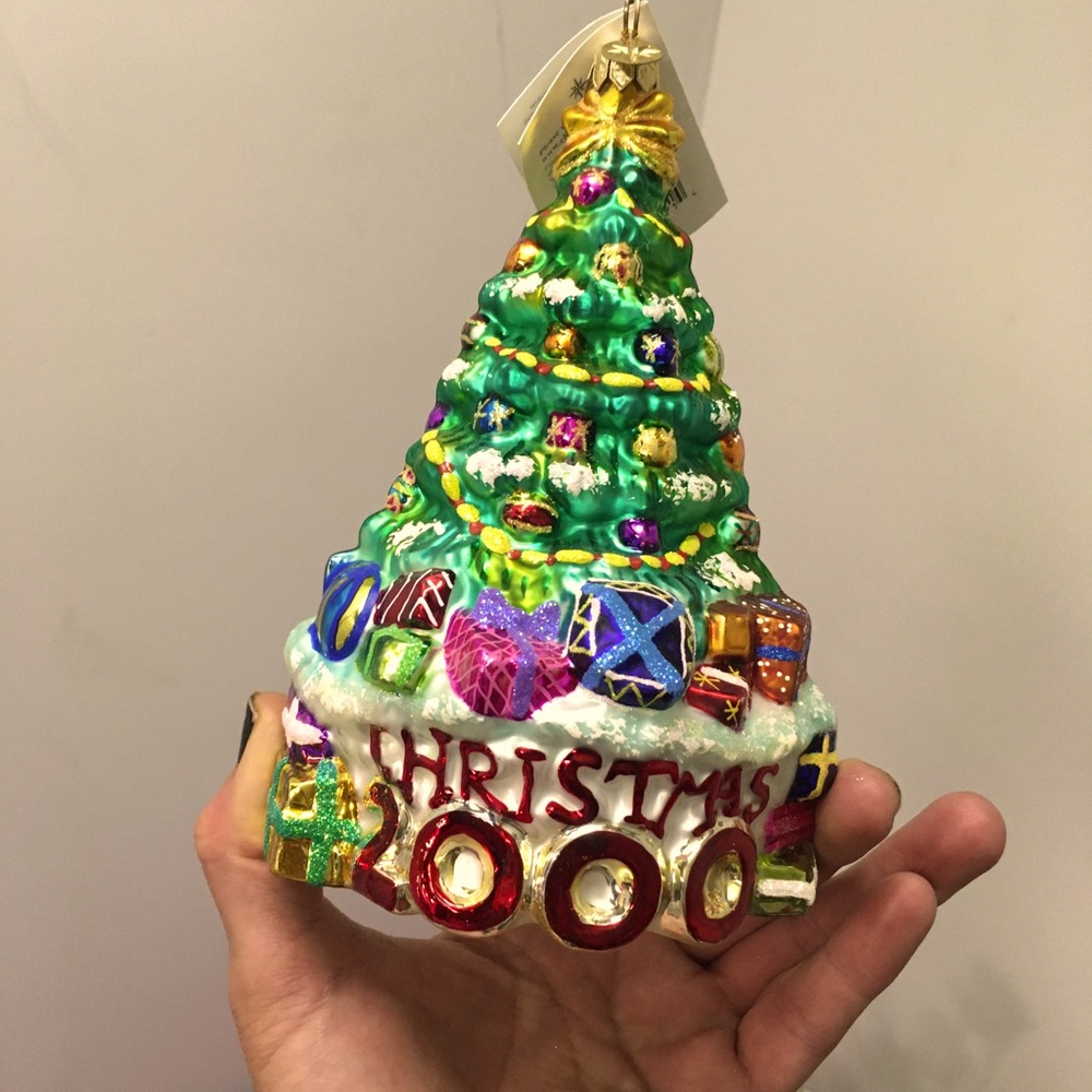 COPY - Christopher Radko Christmas 2000 Tree Ordainment